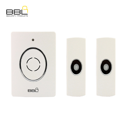Doorbell BBL Wireless Batt 38 Chime 2 Button