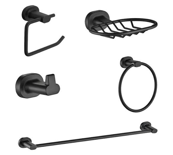 Raven 5pc Set Matt Black
