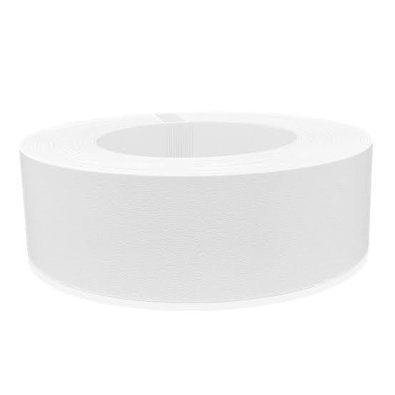 White PVC Edging 1mm x 20mm