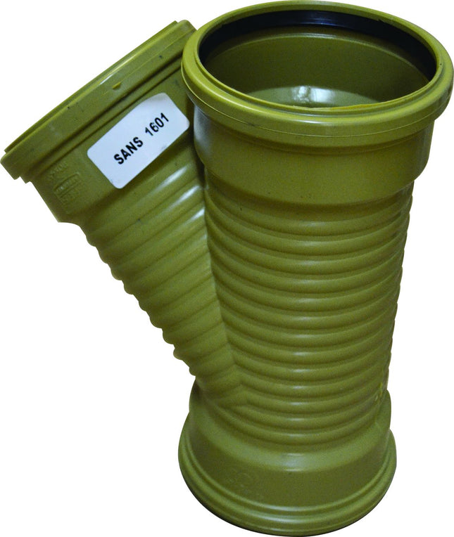 PVC Junction Plain SV 110mmx135 Deg SABS