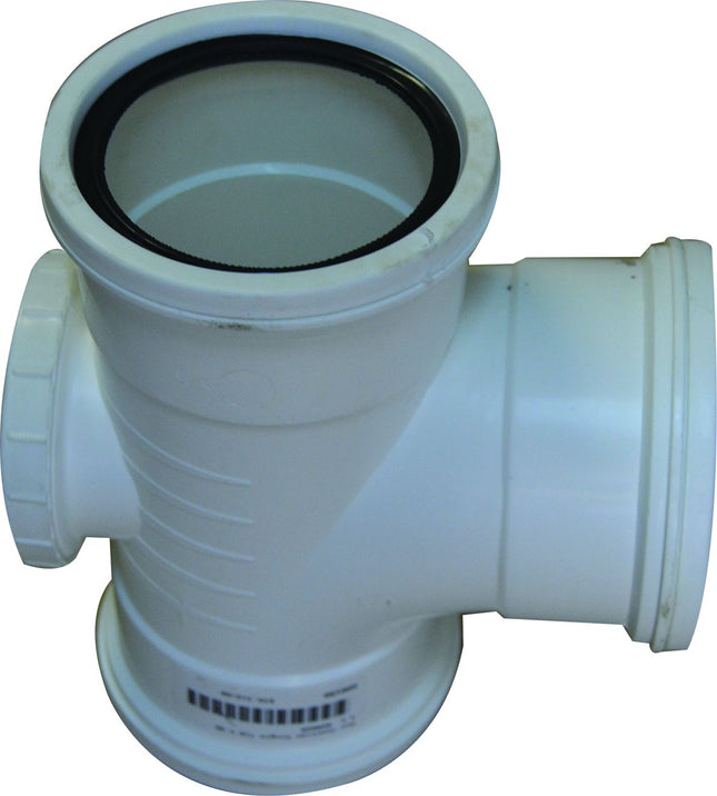 PVC Junction SV IE Single 110mmx 90 Deg